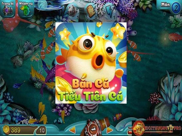 Game fish shooting game