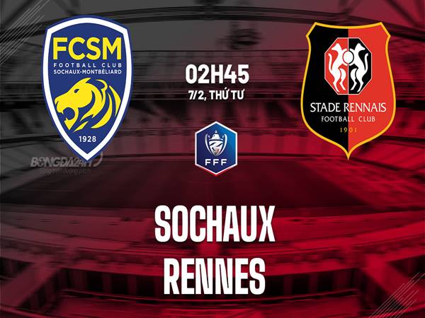 Nhận định kèo Châu Á Sochaux vs Rennes (2h45 ngày 7/2) Nhận định kèo Châu Á Sochaux vs Rennes (2h45 ngày 7/2)